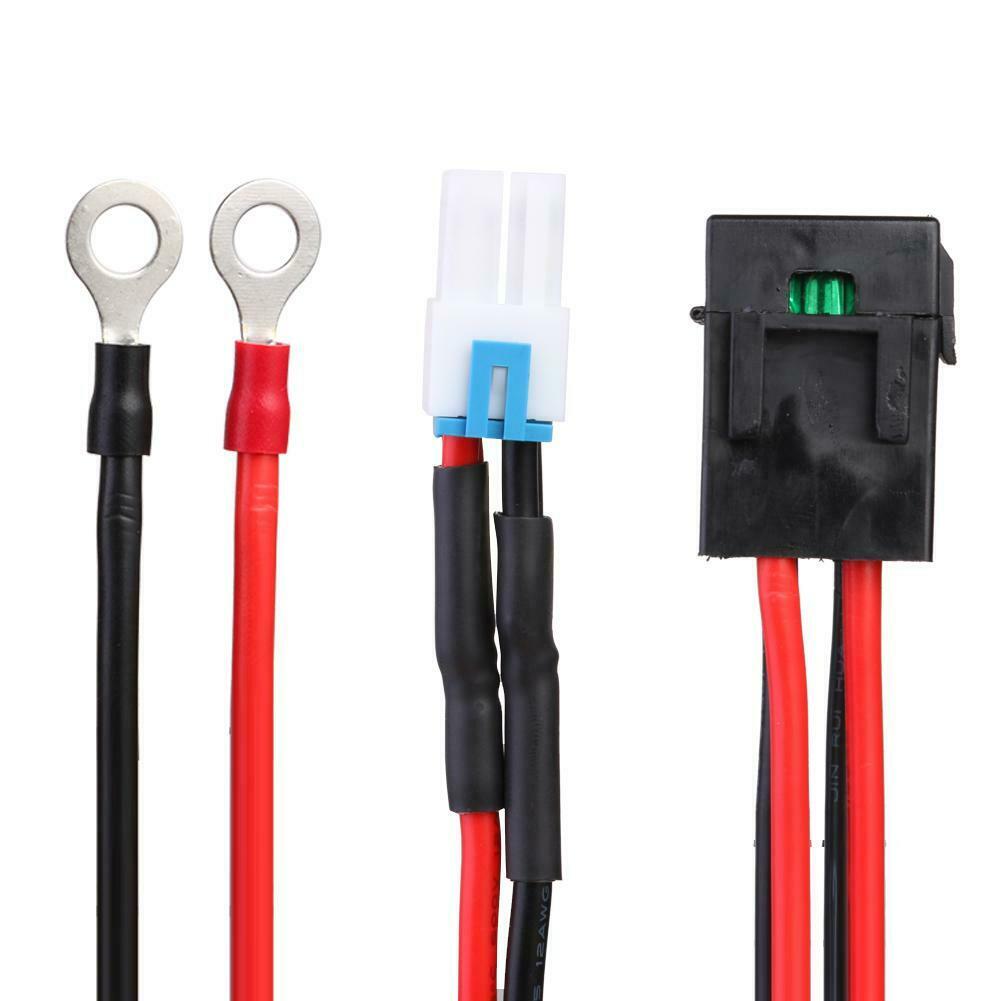 1m 30A 4Pin Short Wave Car Charger Power Cable for ICOM IC7000 IC7600 Radio