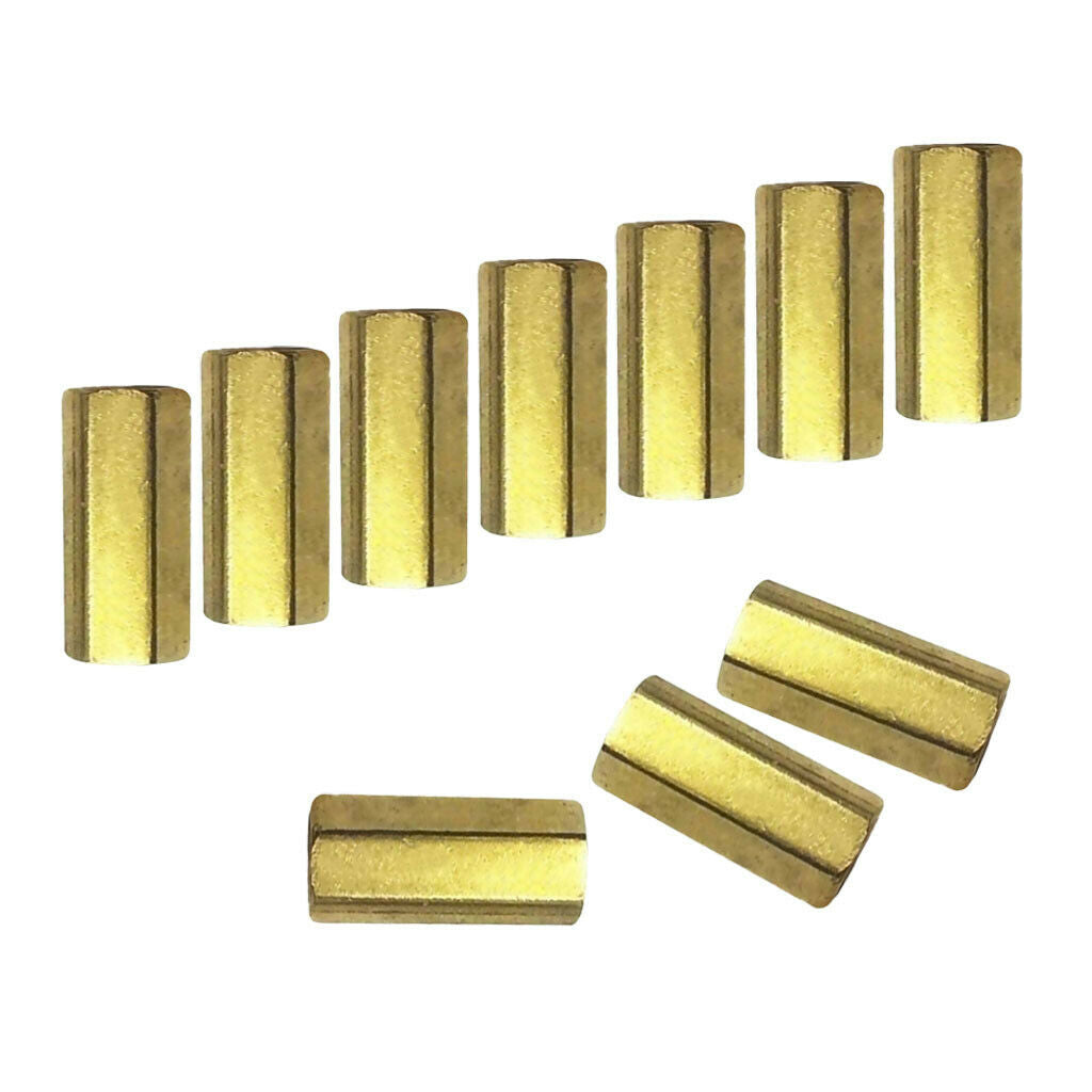 M3 Brass Hexagonal Double Pass Copper Column Standoff Support 28mm Brass Column