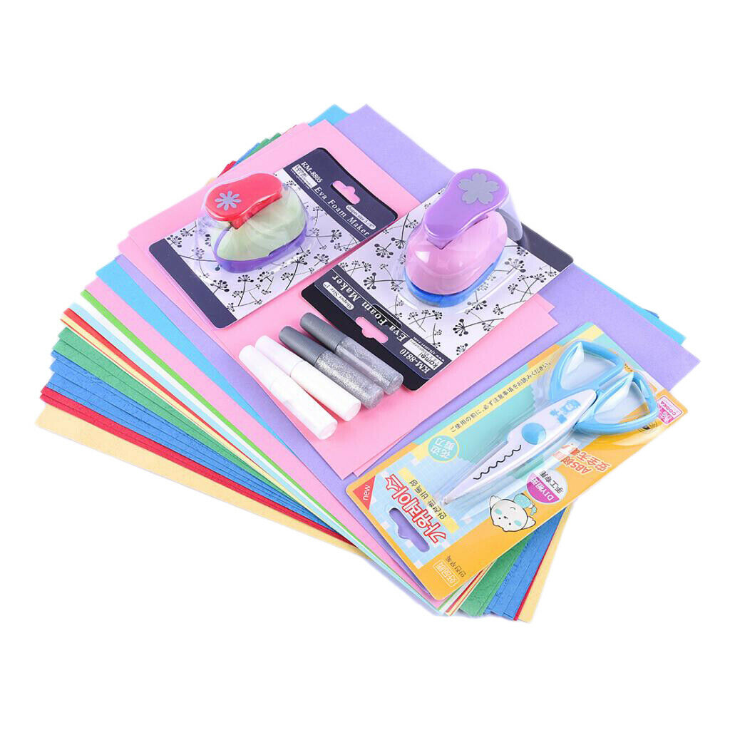 1/set DIY Craft Punch Paper Shaper Card Making Scrapbooking Flower Tools Kit