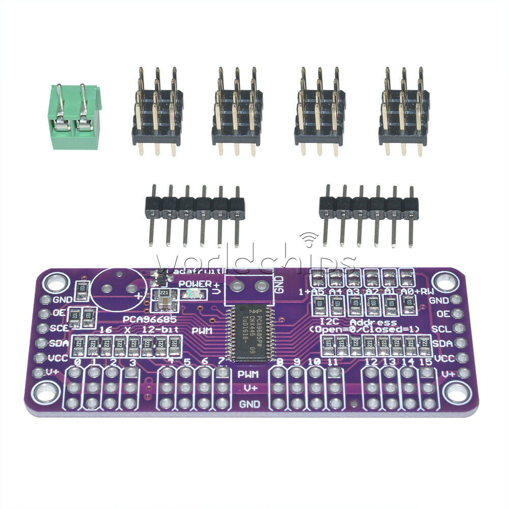 16 CH 12bit PWM CJMCU PCA9685 Servo Driver I2C Interface for Arduino Raspberry