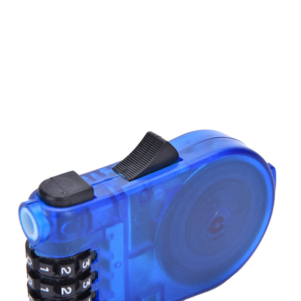 3Feet Retractable BMX Bike Bicycle Cycle Cable Combination Lock Luggage B.l8
