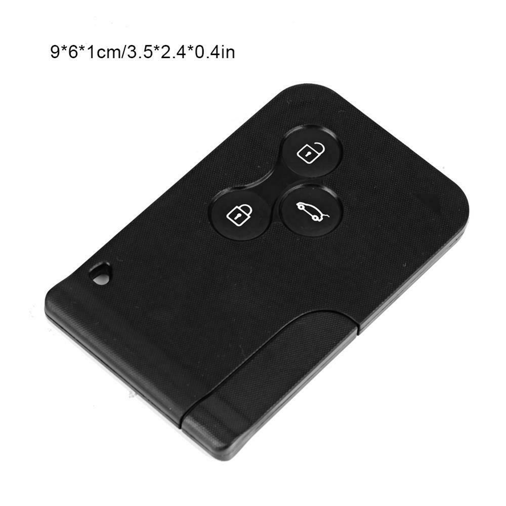 3 Button Remote Smart Car Key Fob Shell For Renault Clio Logan Megane 2 3 Koleos