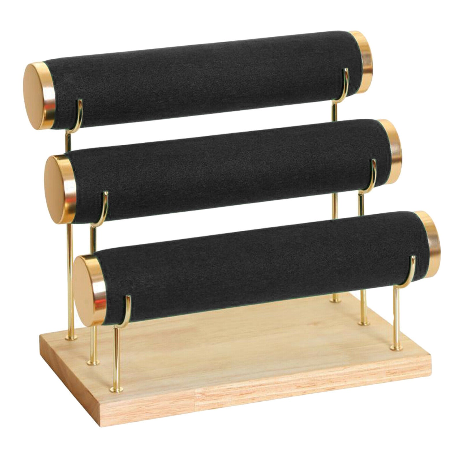 Bracelet Rack + Wooden Ring Display Holder for Bangle Headdress Girl Shows