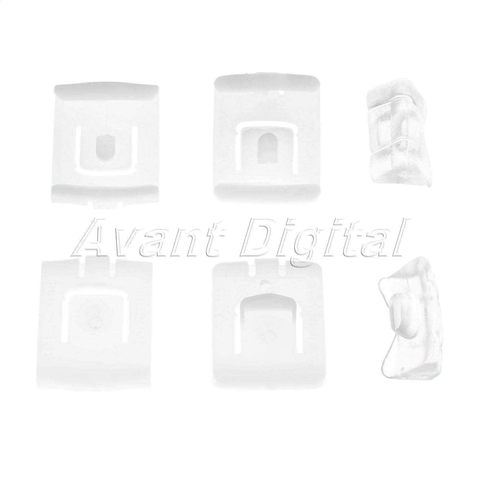 2 Sets Seat Rail Runner Clip Slider Guide Piece For  MK1 MK2 MK3 Golf Corrado