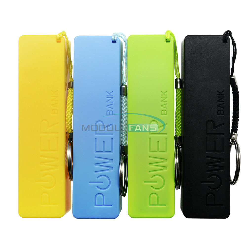 Green USB Power Bank Case Kit 18650 Battery Charger DIY Box Boost Module