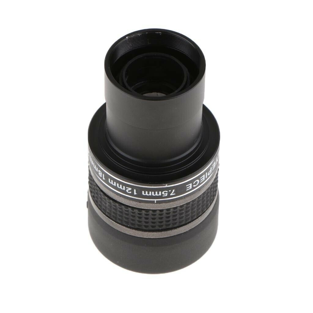 For Telescope Accessory Zoom Eyepiece Lens Fully Multi-coated 7.5mm-22.5mm