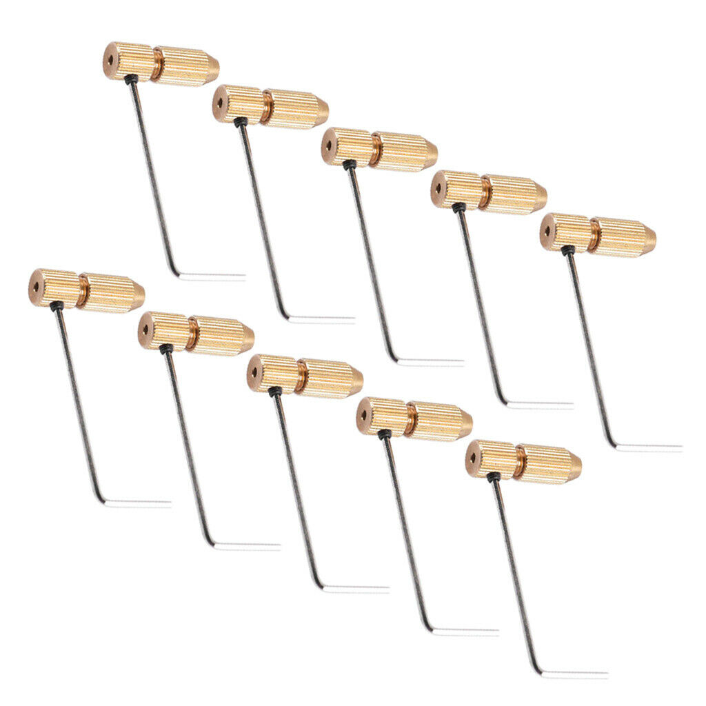 10PCS  Mini Twist Drill Tool Chuck Set Holder Fixture Micro Drill 2.3-1.2mm
