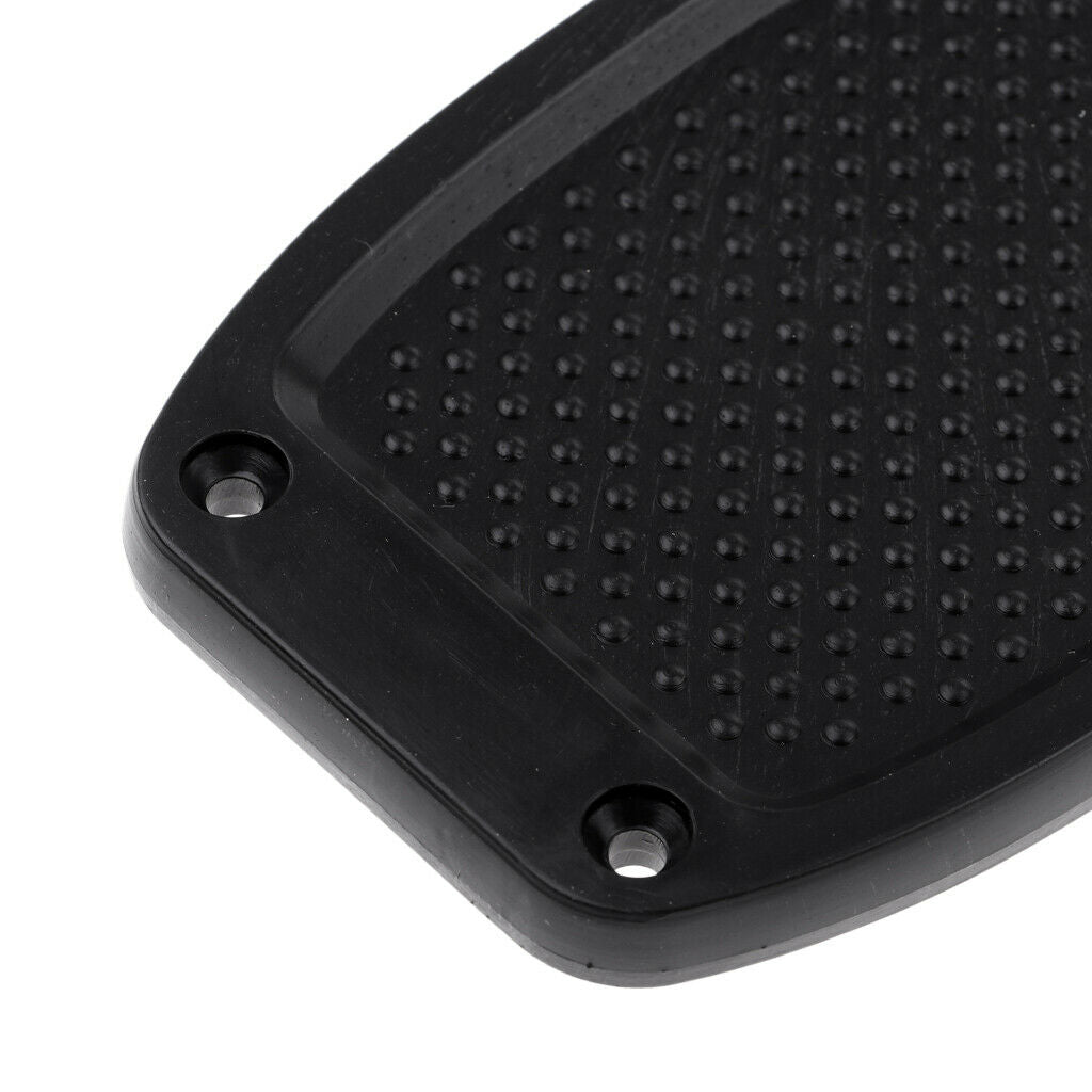 Black Lightweight Transom Plate for Inflatable Boat Rubber Dingy Yacht Fishing