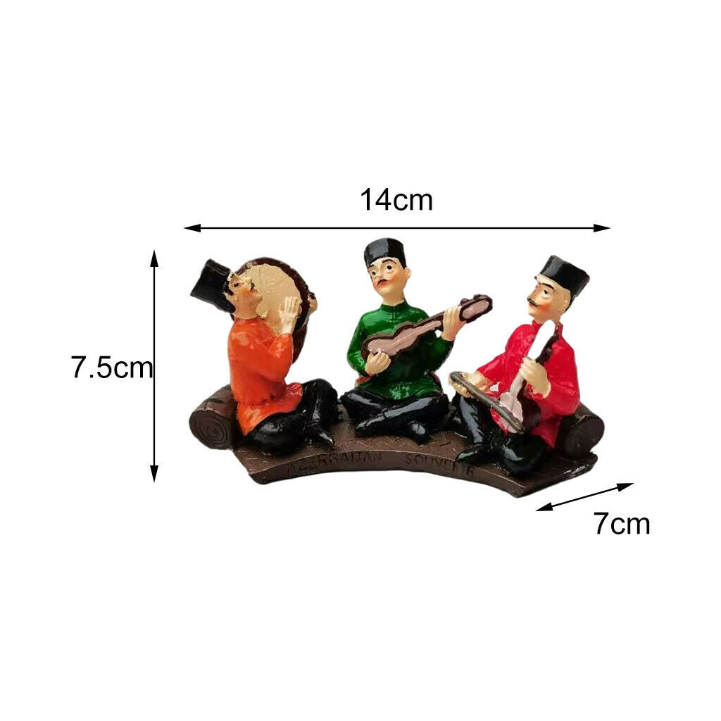 Drama Actor Fairy Garden Statue Sculpture Home Housewarming Décor Artwork