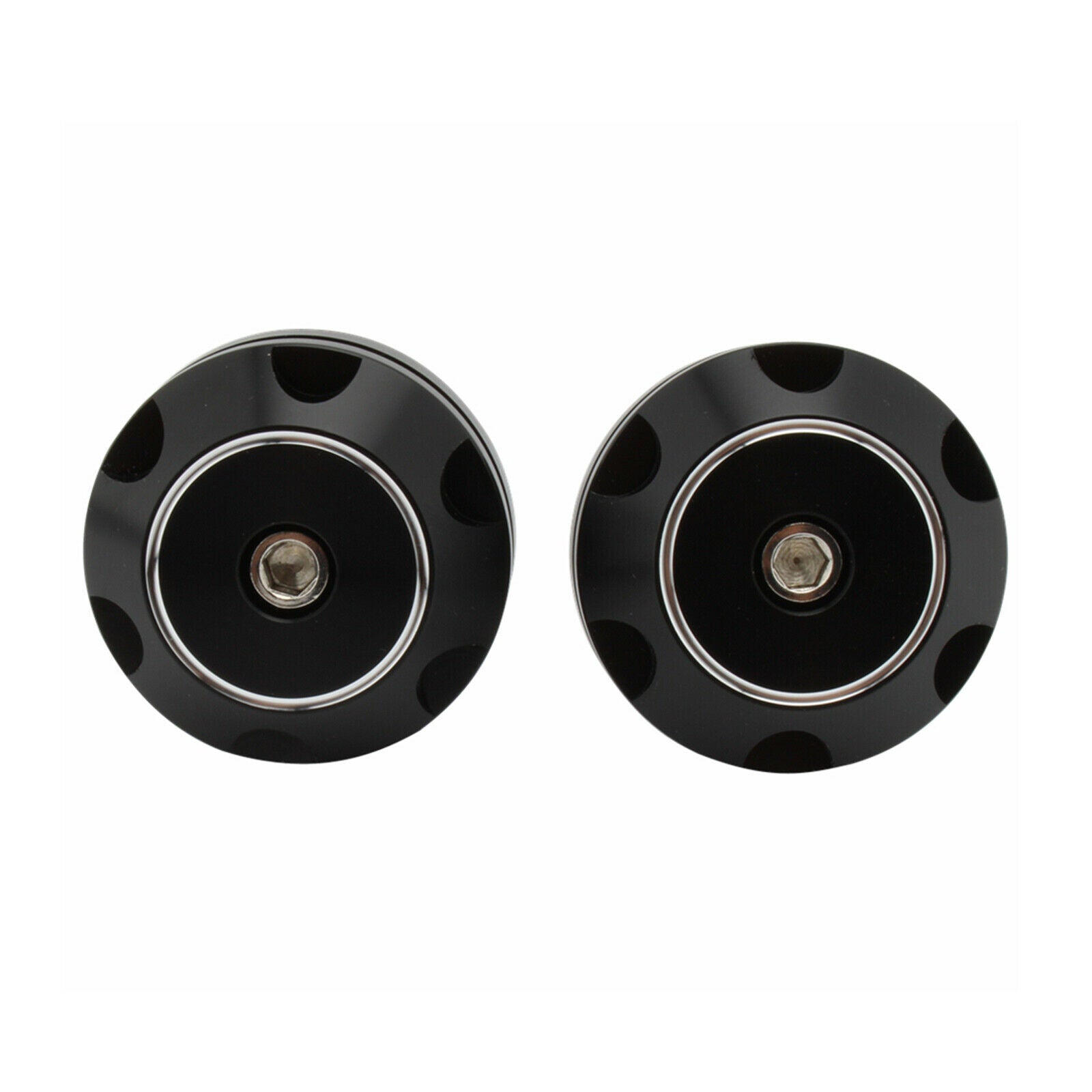 2 Motorcycle Front Axle Nut Cover Caps Bolt For BMW R18 Classic R 18 A Black