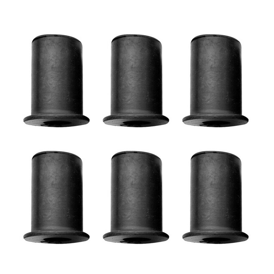 100Pcs M5 Rubber Well Nut 5MM Motorcycle Windscreen Brass NUTS High Quality