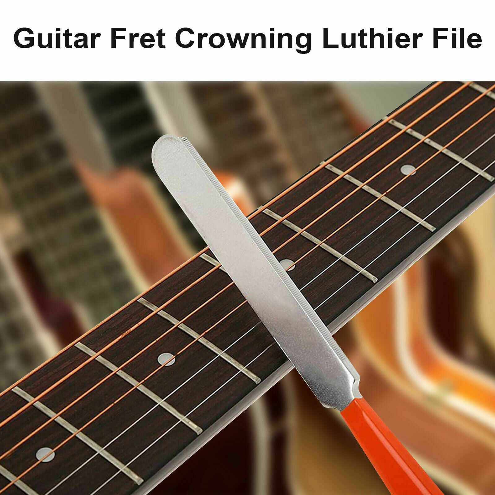 Guitar Rocker Fingerboard  File Fret Crowning Grinding Leveling Luthier Tool Kit