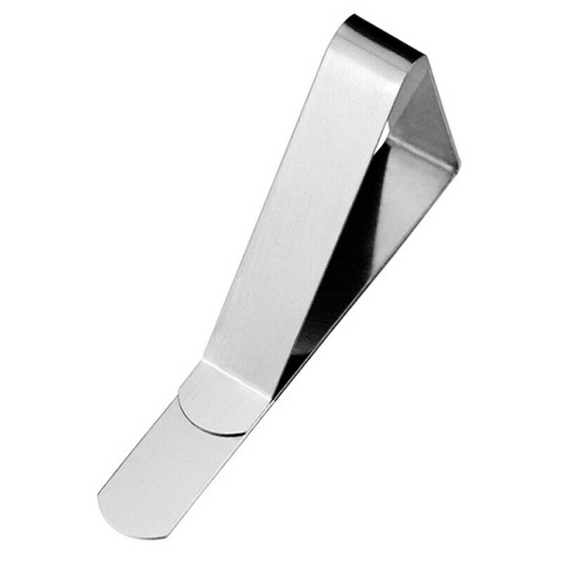 4PCS Stainless Steel Tablecloth Clamps Wedding Promenade Table Cover Hold.l8