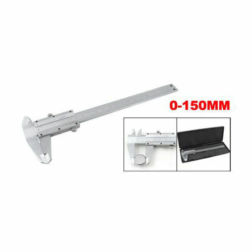 Metric/Imperial Caliper Gauge Vernier 0-150mm/6" Depth/Height Measuring Tool