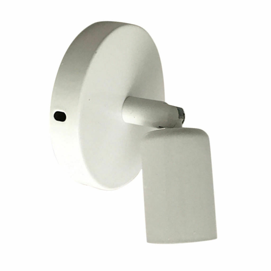 Universal E27 Wall plug-in Screw Base Light Bulb Lamp Socket Holder White