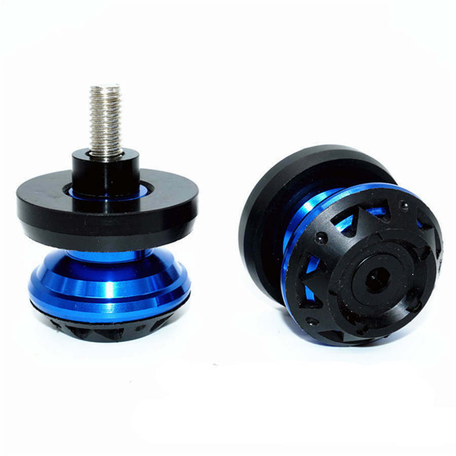 2pcs 6mm RED Swing Arm Spool Sliders For YAMAHA FZ1 FZ6 YZF R1 R3 R6 FZ1 6 8 9