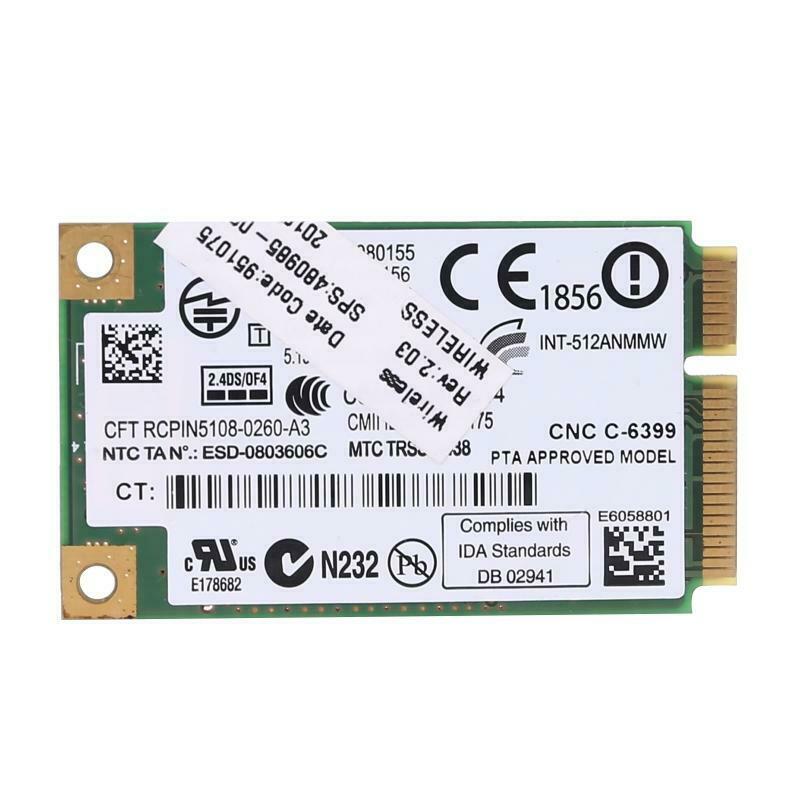 WiFi Link 5100 AGN 300M Wireless Card 2.4G + 5G Dual Band Web Card for CQ40 CQ45