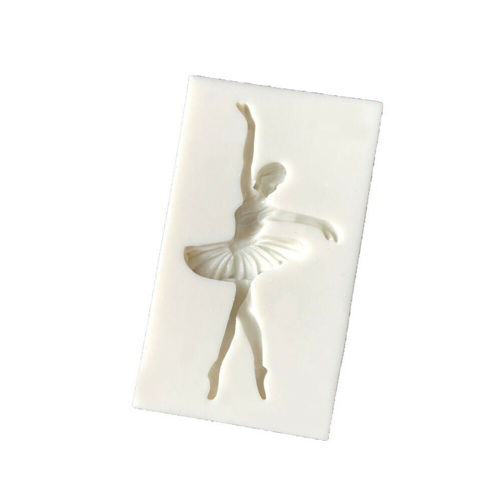 Dancer Silicone mold fondant mold cake decorating tools chocolategumpastem.l8