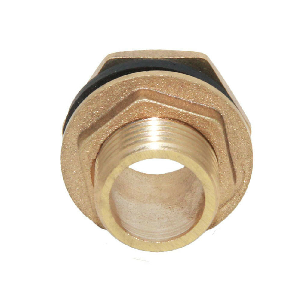 1/2" Brass Hose Tube Connector Plumbing Pipe Fitting Joiner for Water Tank