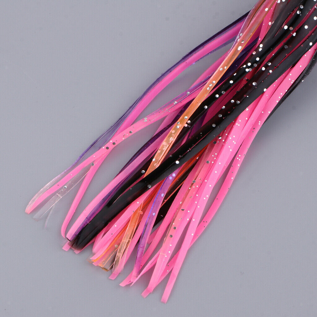 2X Saltwater Fishing Octopus Squid Skirt Lure Marlin Tuna Trolling Lure 02