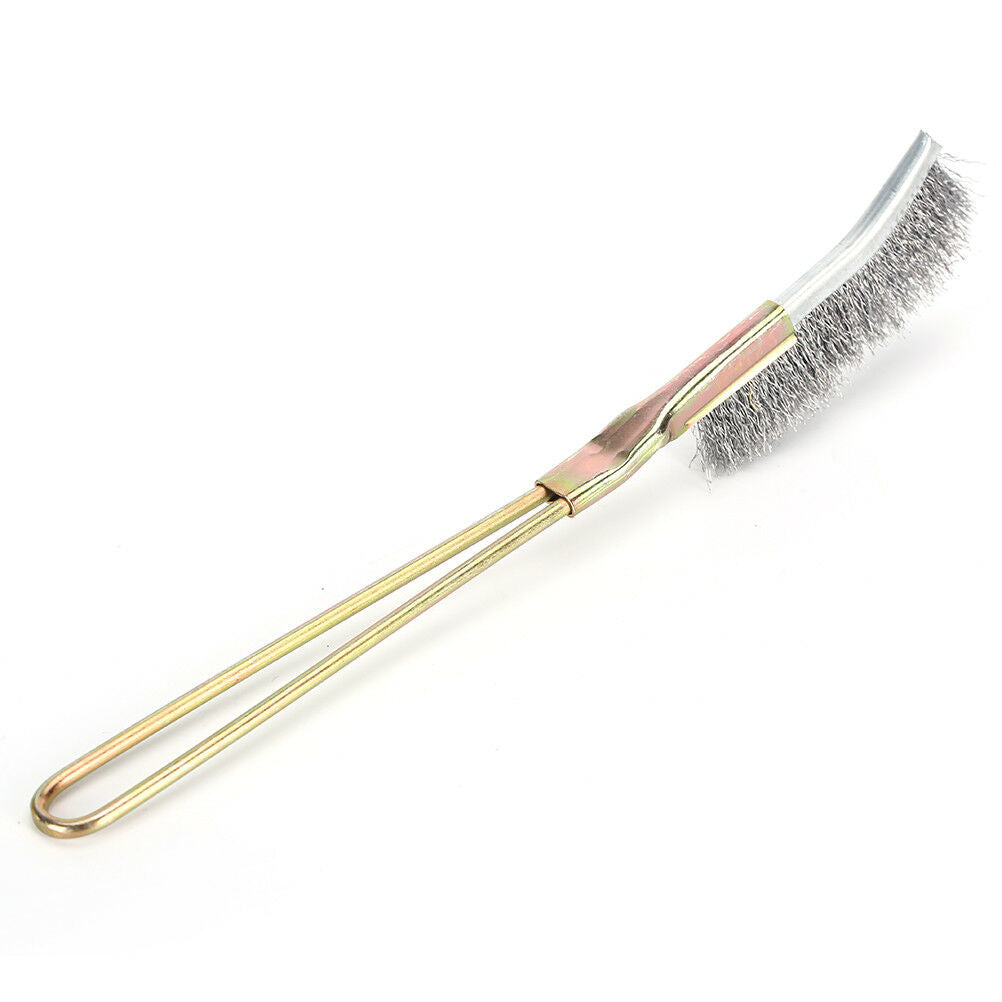 Stainless steel wire brush industrial toothbrush cleaning  iron brush(elbow) DD