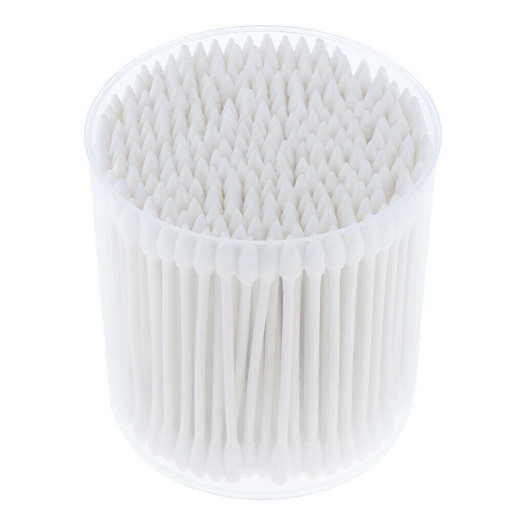 250pcs Cotton Swabs Gun Tip Applicator Makeup Tools Eyelash Extension White