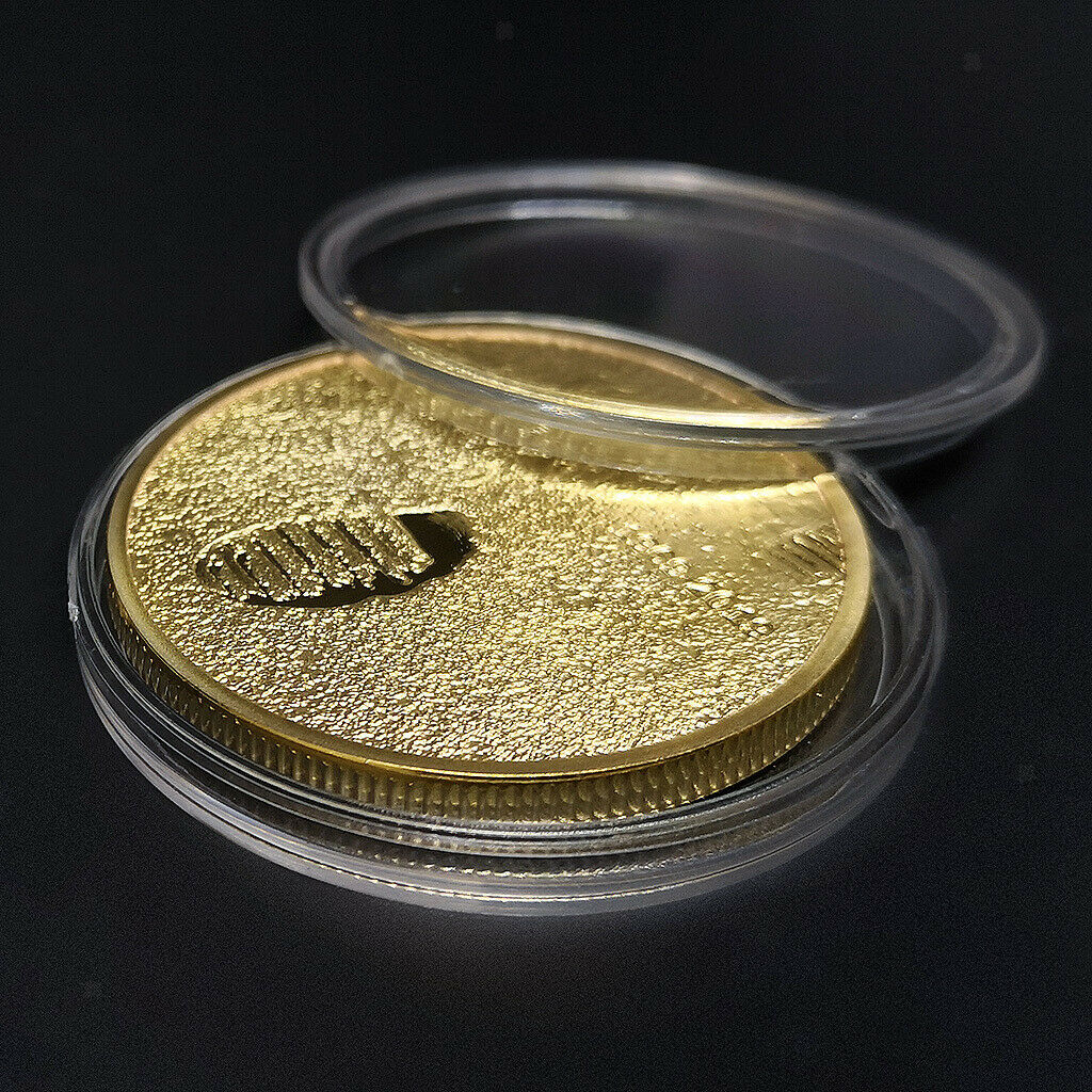 2019 US Moon Landing Golden Souvenirs Commemorative Coins Art Collection
