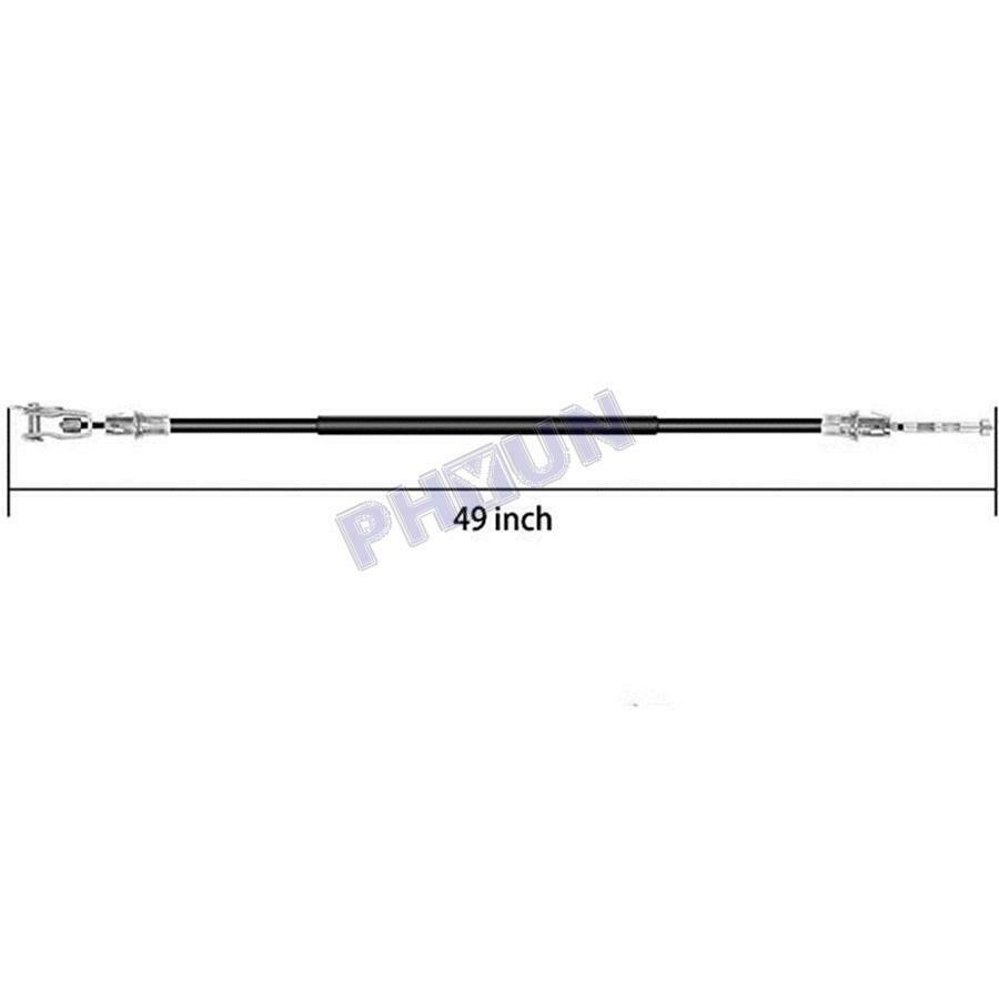 49" Passenger Side Brake Cable 103528701 / 102557501 For Club Car Precedent 2004