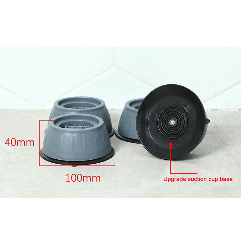 4Pc Universal Anti-Vibration Feet Pads Washing Machine Rubber Anti-Vibration  JY