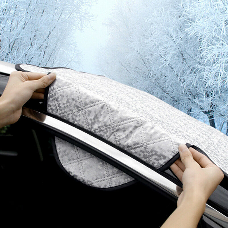 Car SUV Trucks Windshield Snow Cover with 2 Layer Protection 37.00*27.00*4.5cm