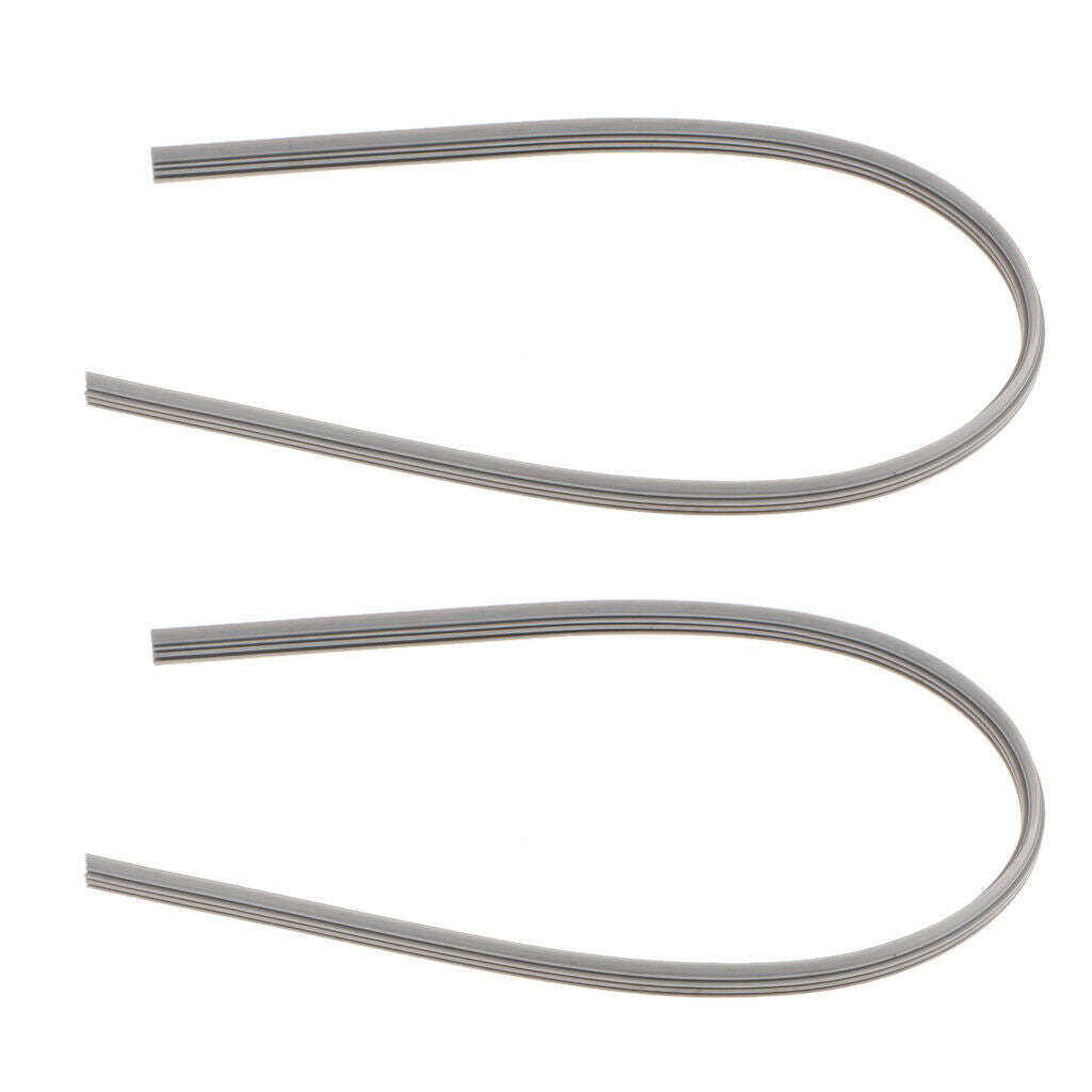 2 Pieces Car Windscreen Window Boneless Wiper  Silicone Strips 24 inch