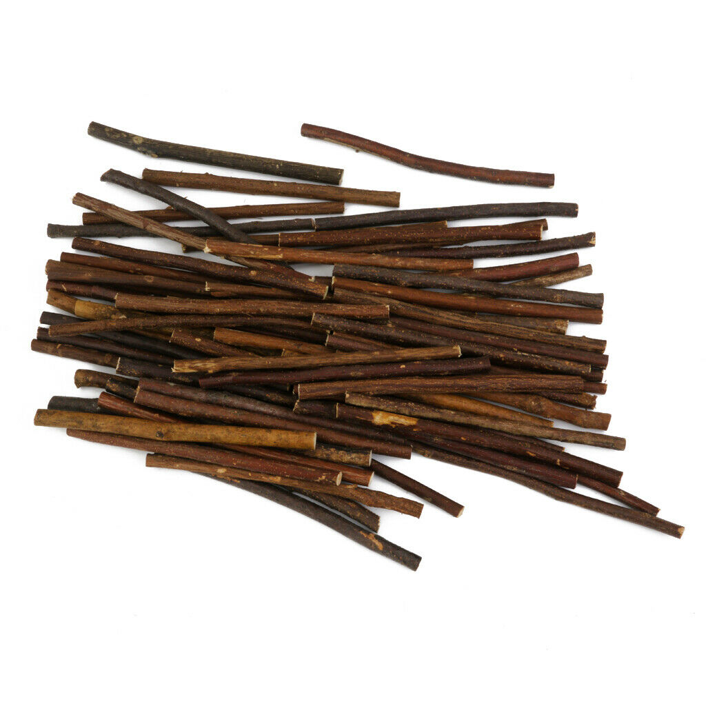 100pcs Natural Boxwood Tree Branch Sticks Branch for DIY Craft Decor