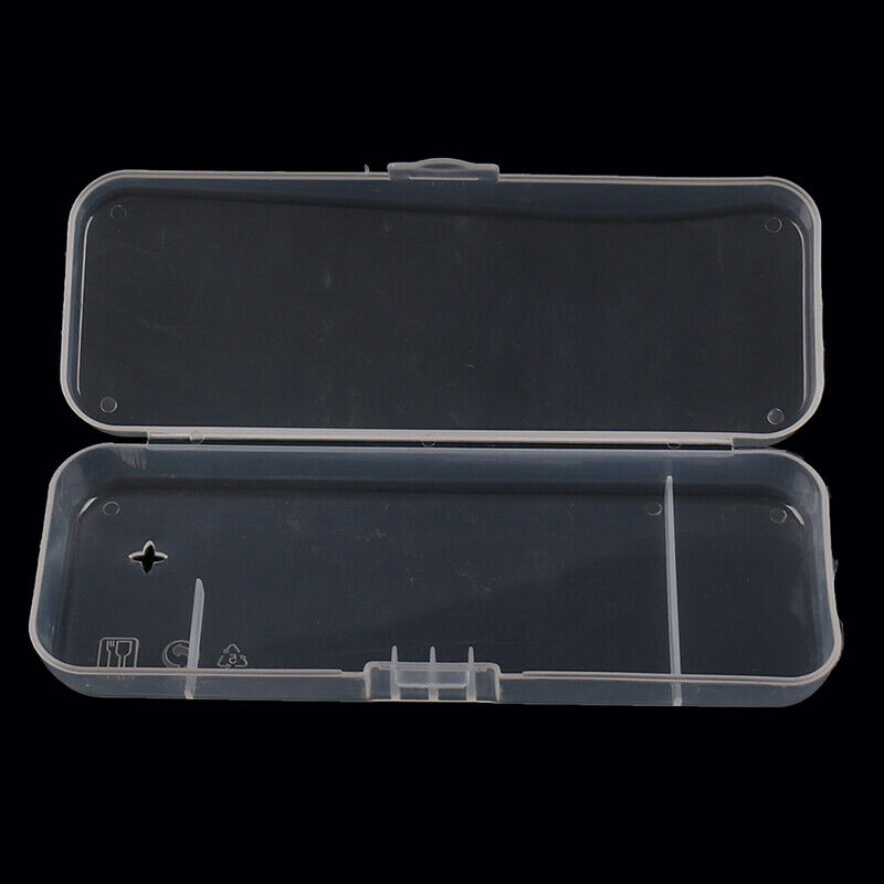 Practical Plastic Clear Transparent Collection Razor Cont Case Storage BoxBDAU
