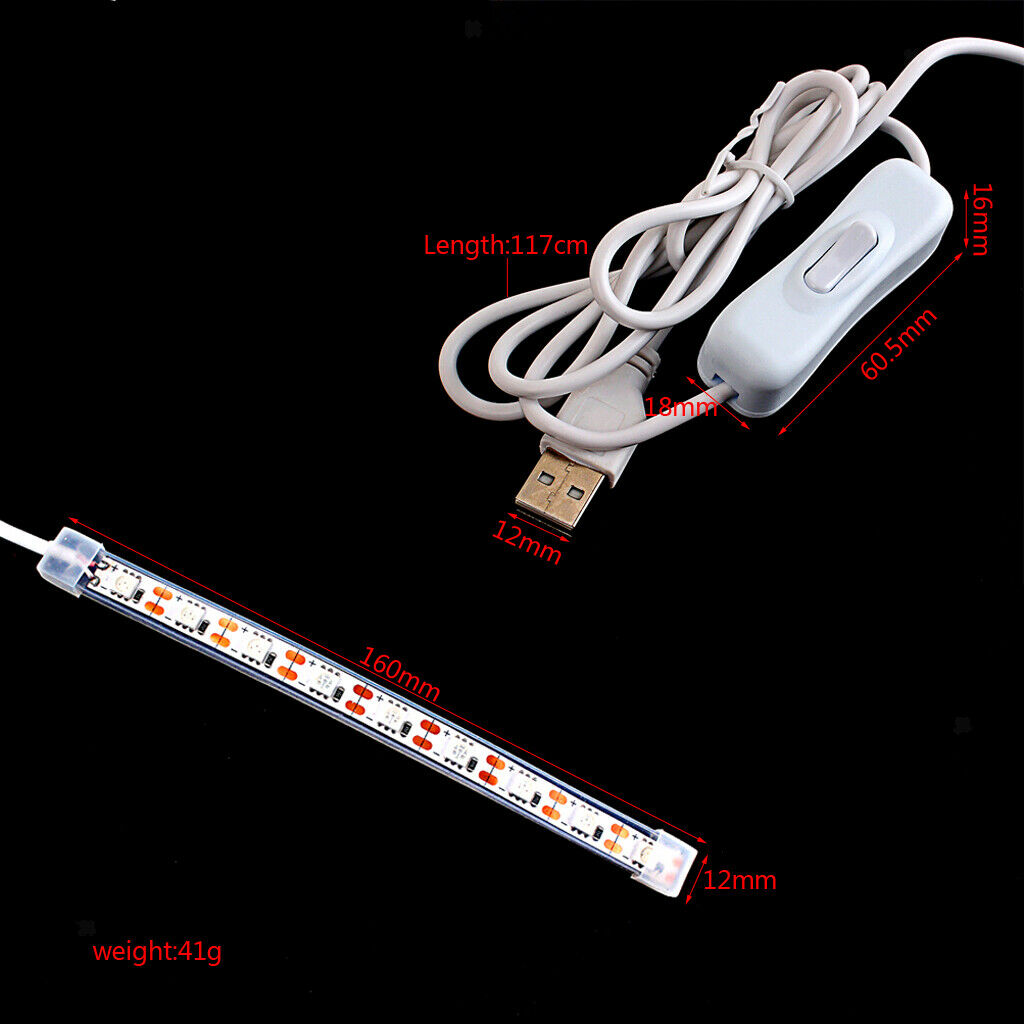 Flute Saxophone LED Leak Detection Lamp with USB Cable, Accessory