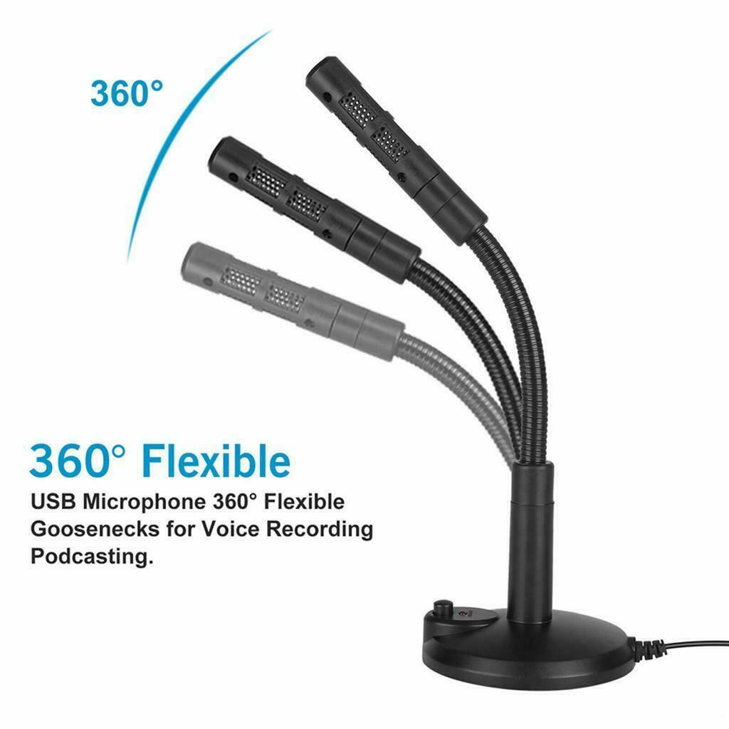 USB Microphone for Computer,  Professional PC Microphone with Mute