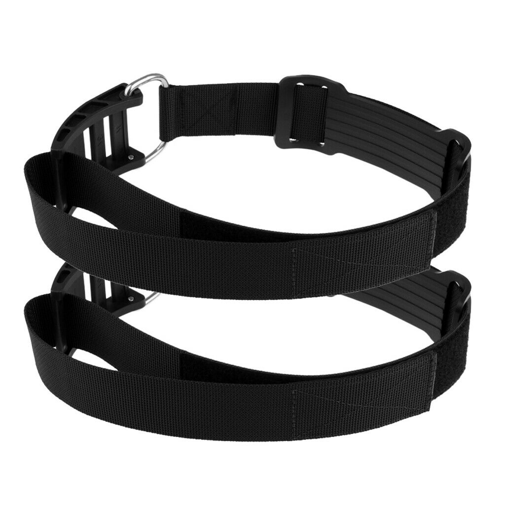 2 Count Replacement Scuba Diving Cylinder Tank Band Belt Webbing with Buckle