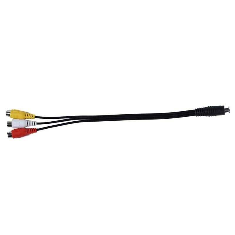 4 Pin S-Video to 3 RCA Female TV Adapter Laptop Cable D7I7I7