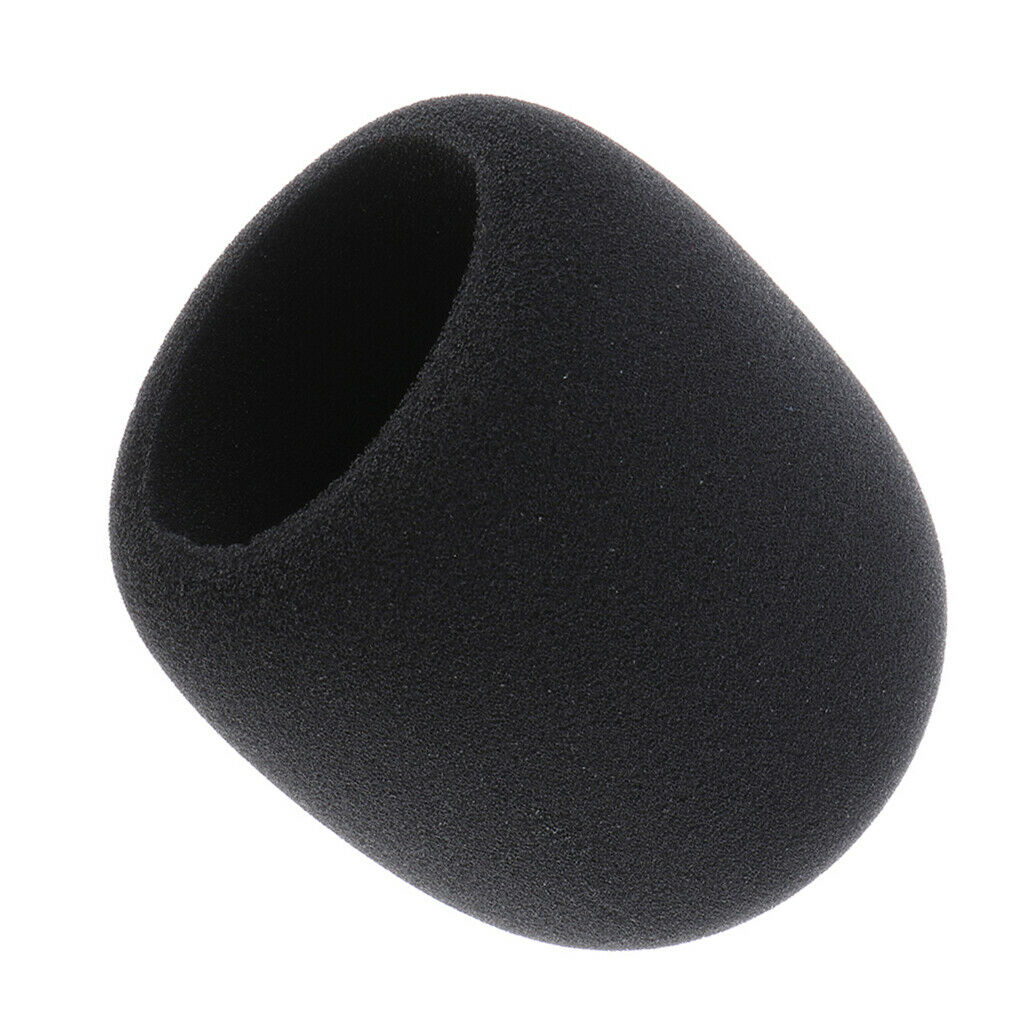 Large Microphone Mic Foam Cover Mic for Condenser Mic Equipment 4cm Dia