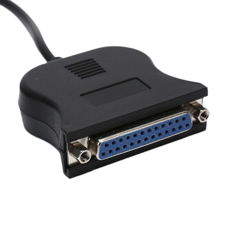 IEEE 1284 25-Pin Parallel Port To USB 2.0 Printer Cable USB To Parallel Adap LS