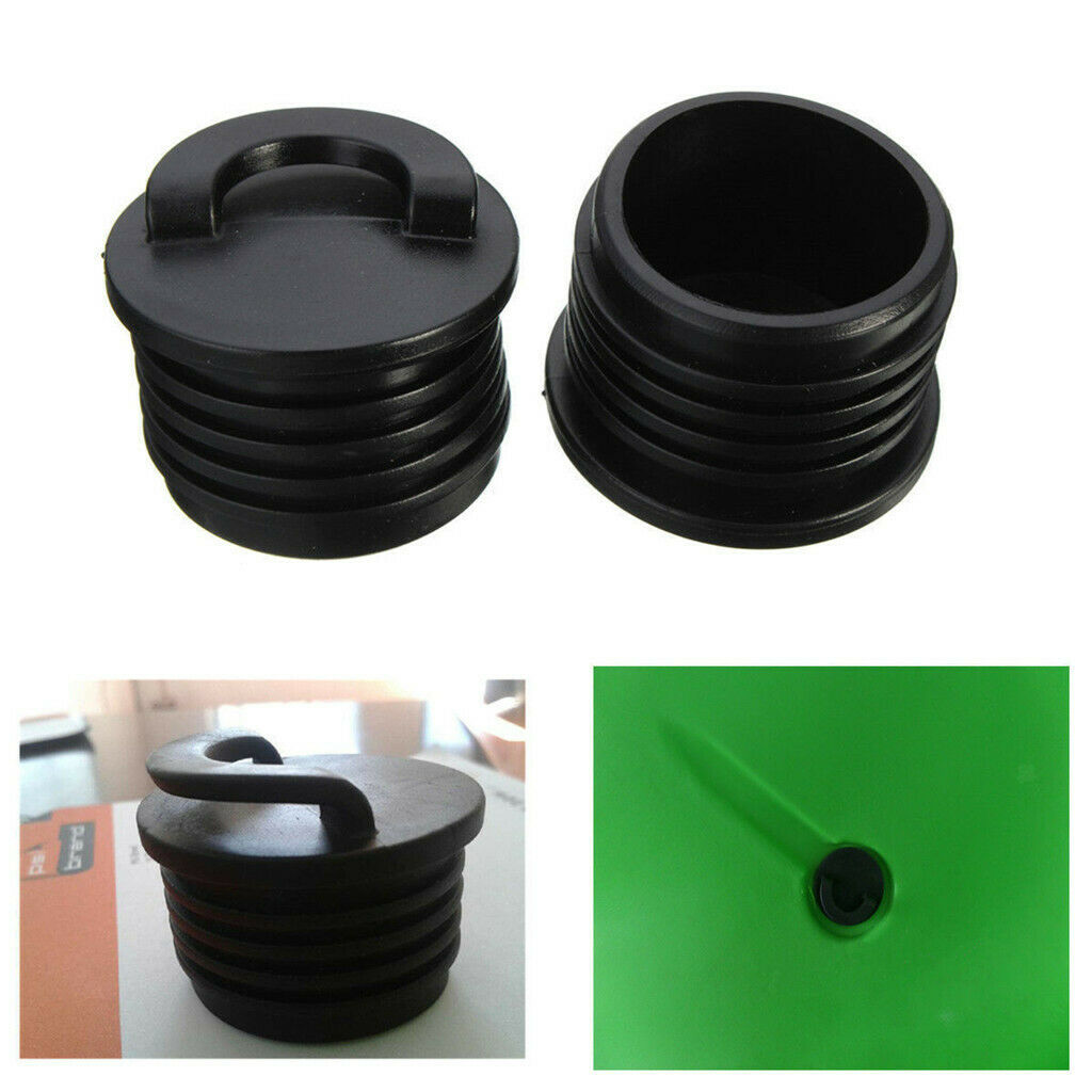 2x 2x Kayak Canoe Marine Boat Scupper Stopper Bung Drain Holes Plugs Accessory