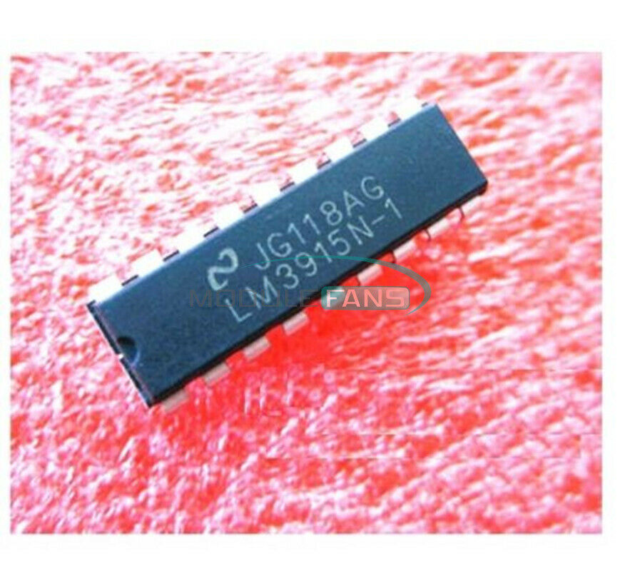 5PCS LM3915N LM3915N-1 NSC DIP-18 LED Bar Dot Display Driver IC