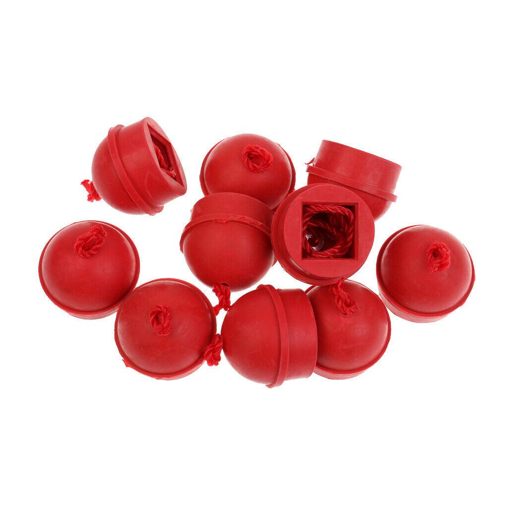 Pool Table Rubber Chalk Holder Billiards Cue Chalk Grip with Cord