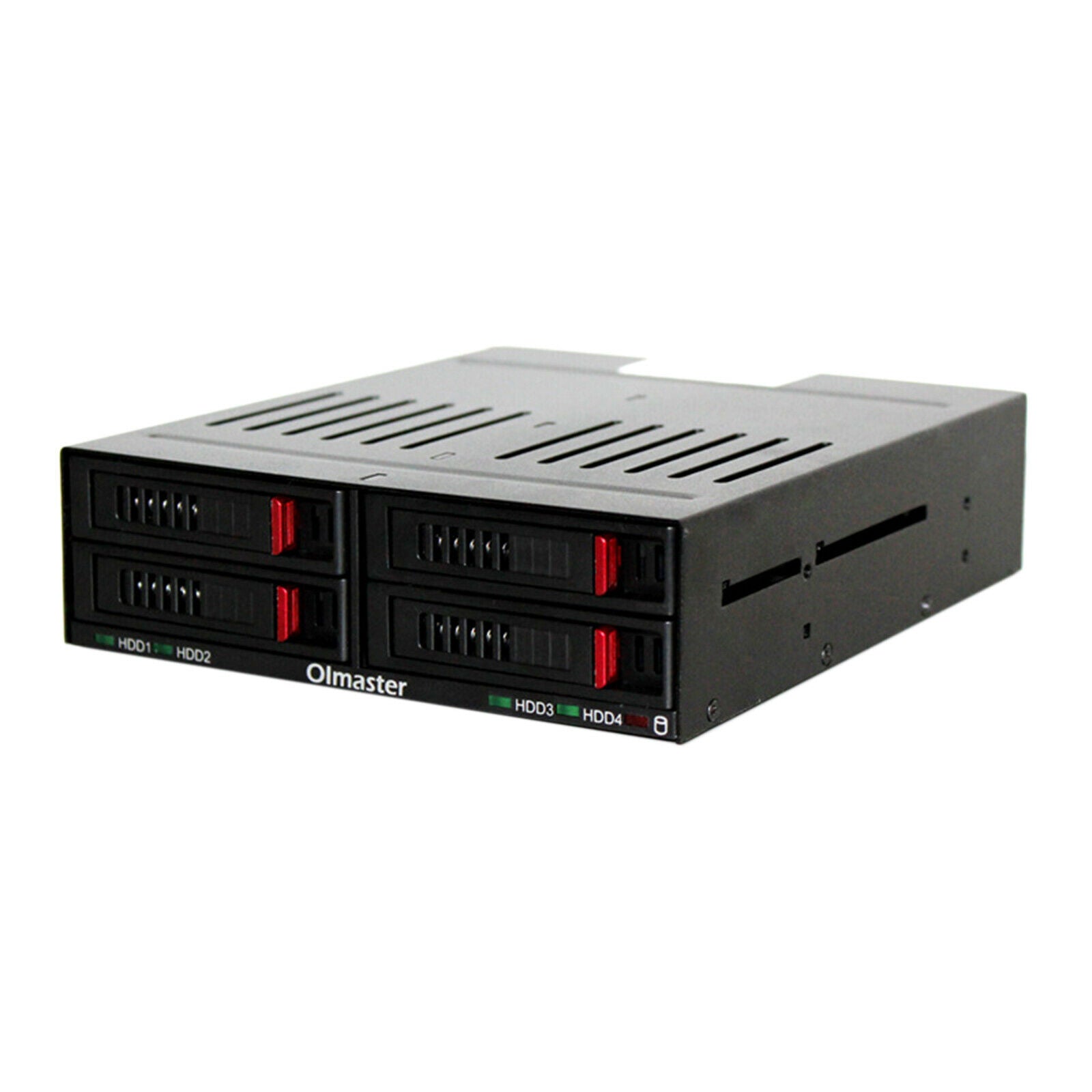 HE-2006 SATA Internal Rack 4x2.5" Hard Drive Case HDD SSD Enclosure Cover