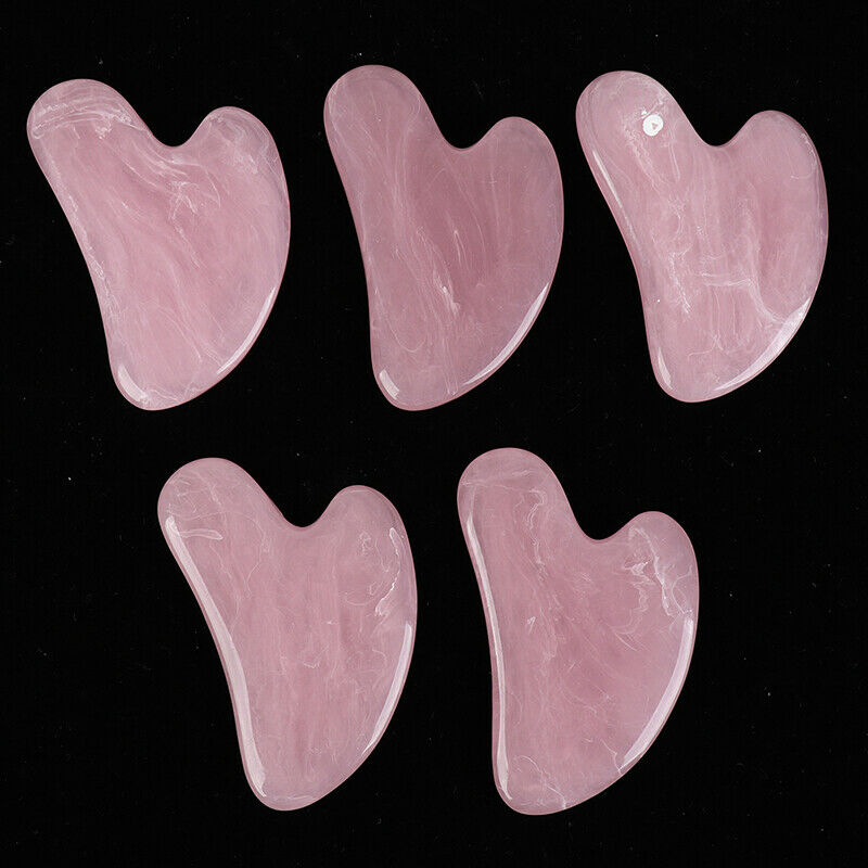 1pcs Guasha Scraping Massage Scraper Face Massager Acupuncture Gua Sha BoardFCA