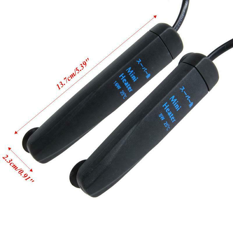 8W/16W Explosion-proof Aquarium Water Heater Fish Tank Heating Rod Adjustment