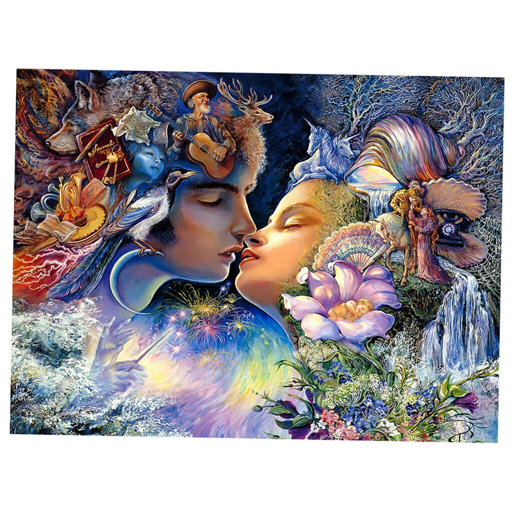 DIY 1000 Pieces Large Jigsaw Puzzle Set Beautiful Scenery Puzzles Gift 811