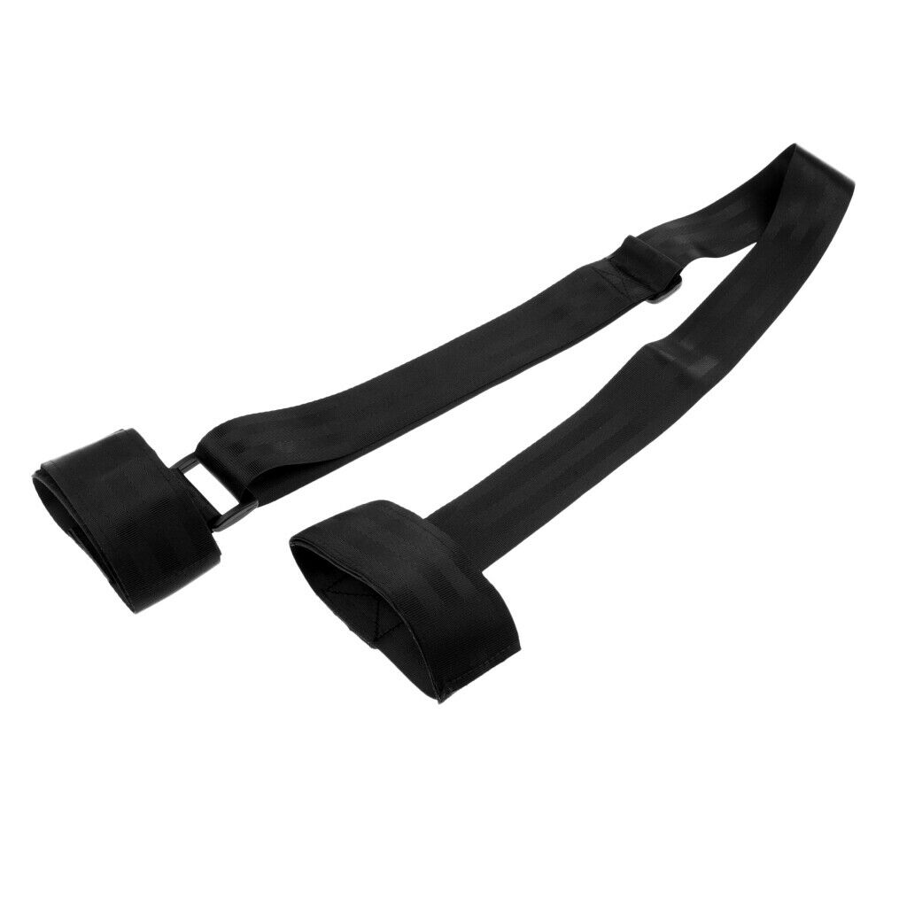 2X Portable Ski Shoulder Carrier Lash Protection Adjustable Handle Straps Belt