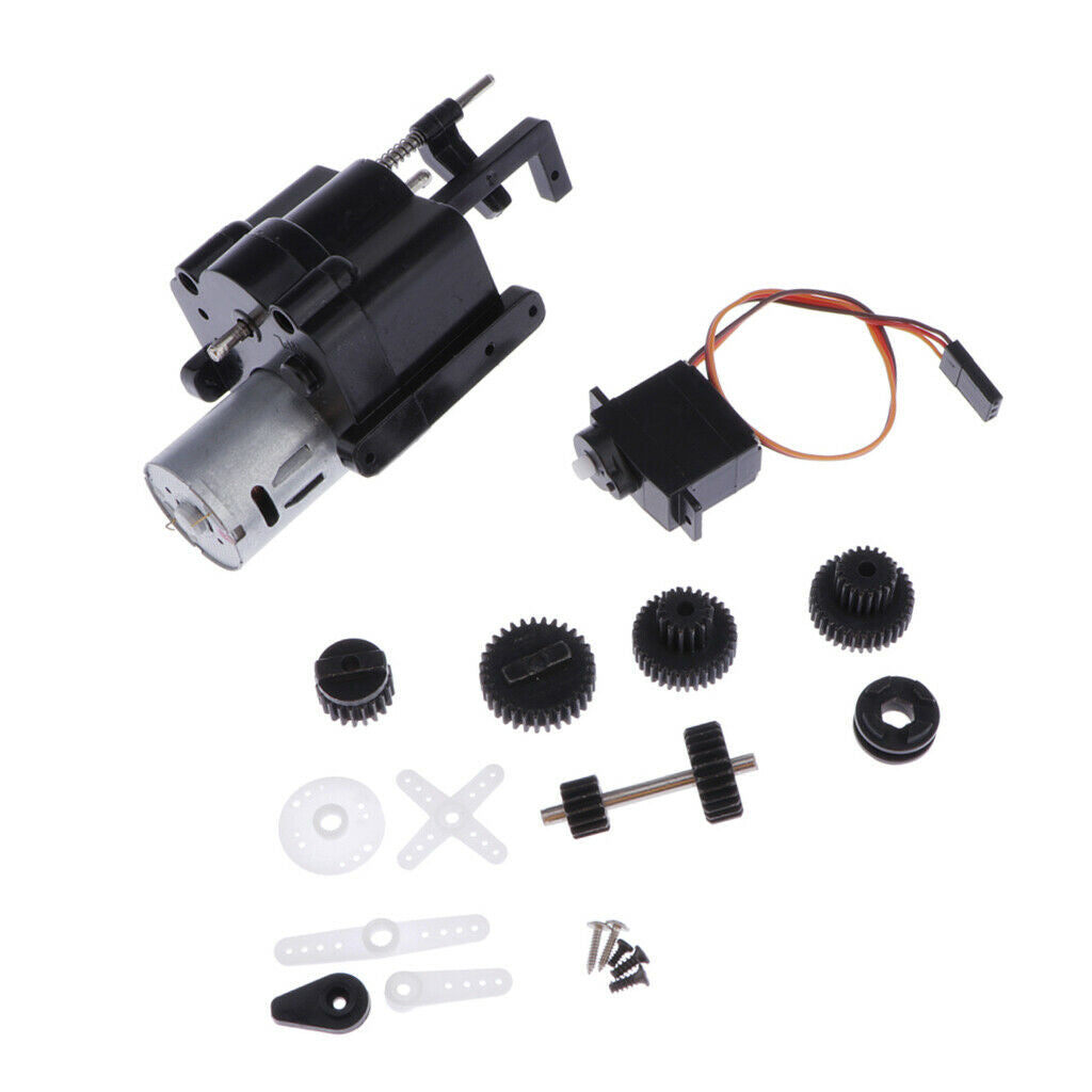 RC Speed Changing Gear  Metal Gear RC Car Upgrade Parts White Accs