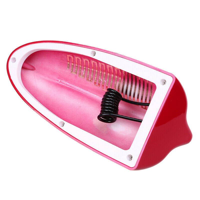 Universal CAR Top Roof Shark Fin Antenna AM/FM Signal Aerial Kit Decoration Red