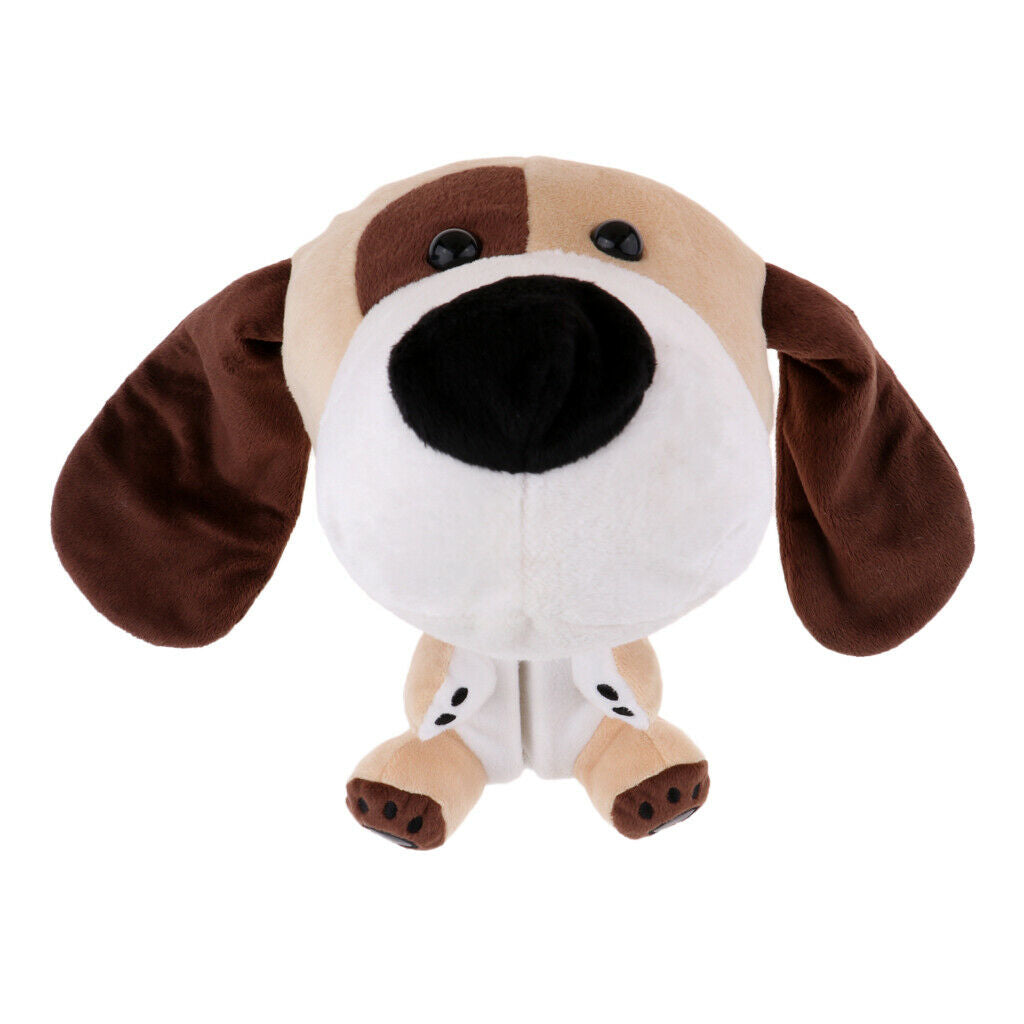 2 Pieces Utility Animal Golf Club Headcover - Universal Wood Driver Head